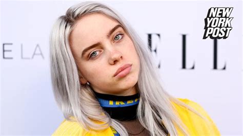 billie eilish boob bounce|Billie Eilish undressing in video: Youve never seen my body